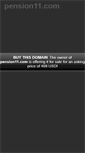 Mobile Screenshot of pension11.com